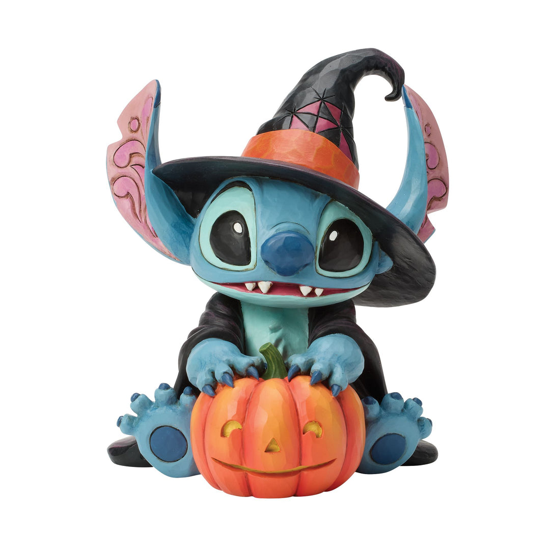 Disney Traditions | Stitch Witch by Jack-o-Lantern | Figurine