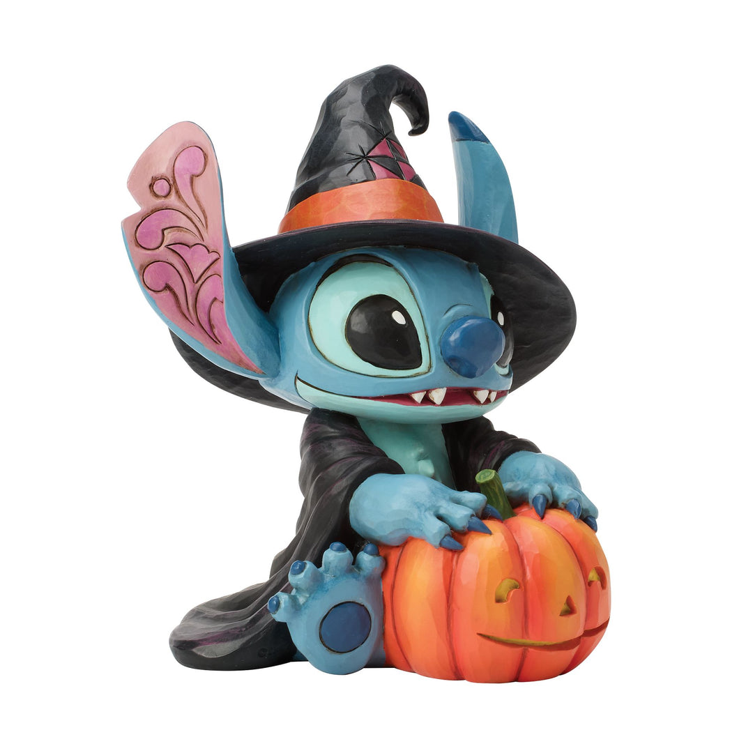 Disney Traditions | Stitch Witch by Jack-o-Lantern | Figurine