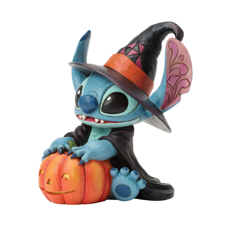 Disney Traditions | Stitch Witch by Jack-o-Lantern | Figurine