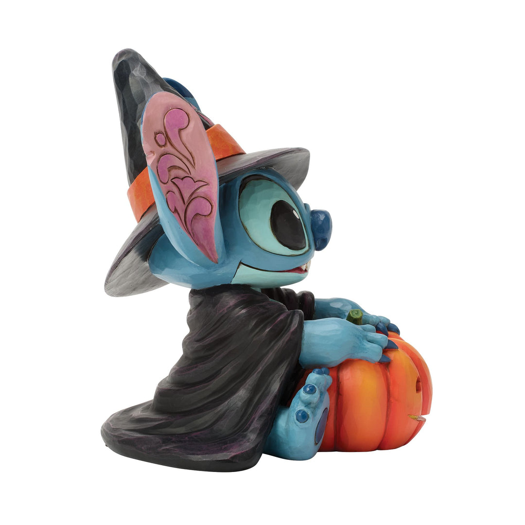 Disney Traditions | Stitch Witch by Jack-o-Lantern | Figurine