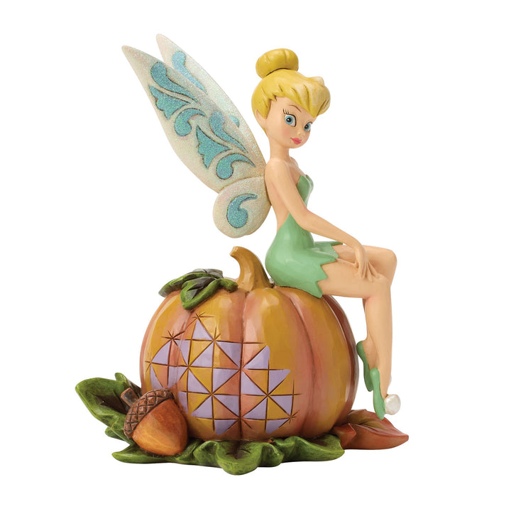 Disney Traditions | Tinker Bell on Pumpkin | Figurine
