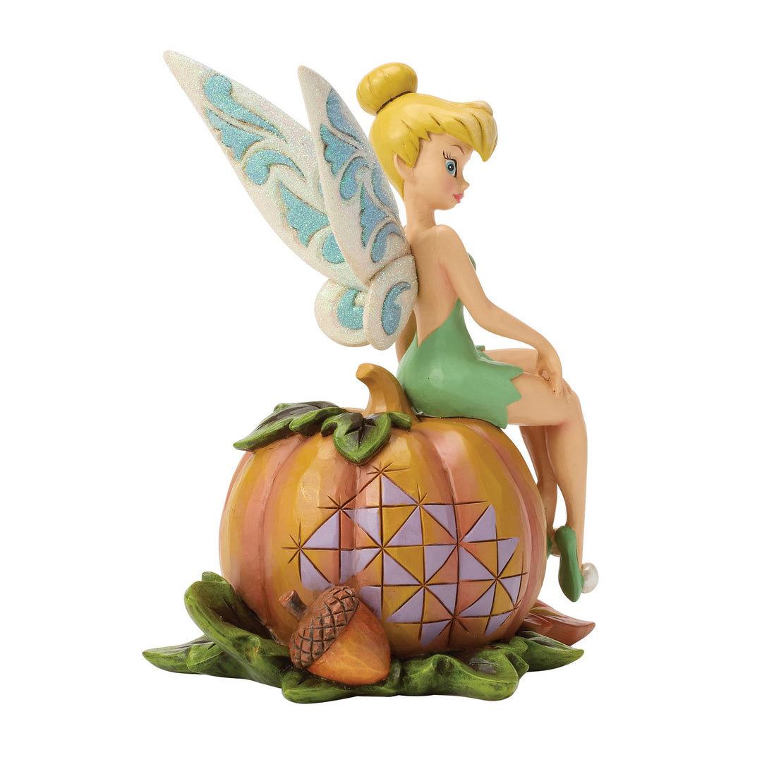 Disney Traditions | Tinker Bell on Pumpkin | Figurine