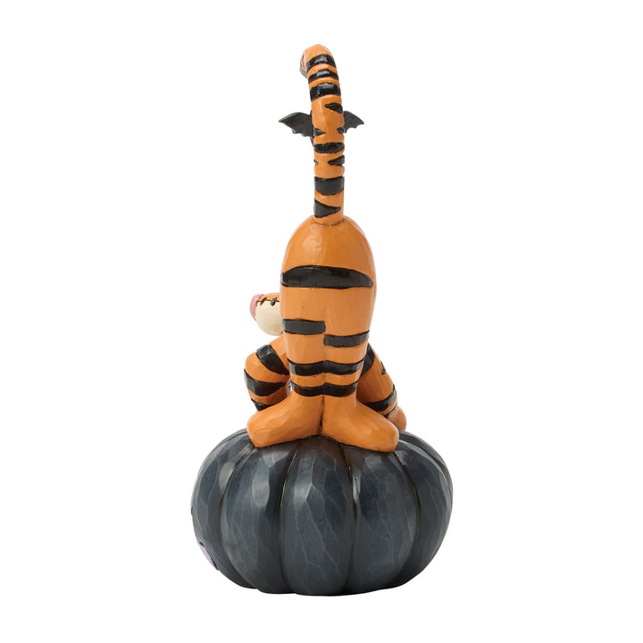 Disney Traditions | Tigger on black Jack-o-Lantern | Figurine