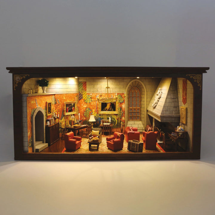 Harry Potter Room View | Gryffindor Common Room | Lighted Buildings