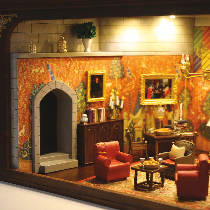 Harry Potter Room View | Gryffindor Common Room | Lighted Buildings