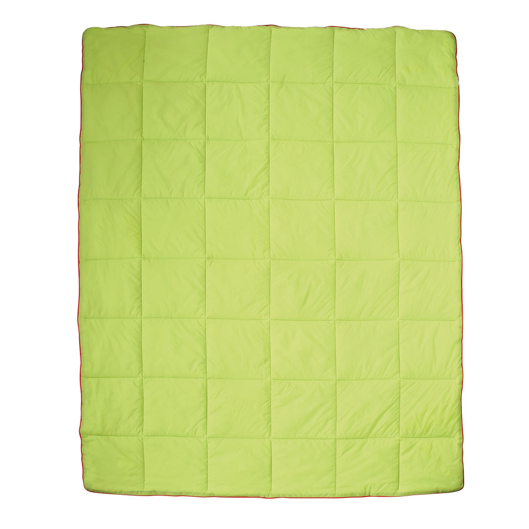 Snowpinions | Grinch Puffer Blanket | Blanket