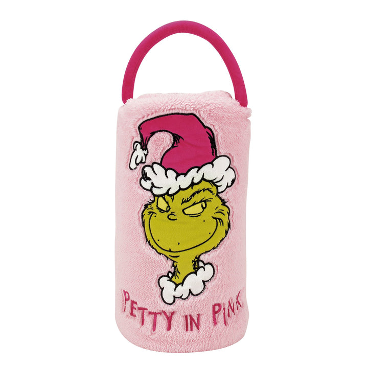 Snowpinions | Grinch Petty In Pink SnowThrow | Blanket