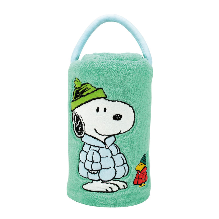 Snowpinions | Snoopy WS Puffy Coat SnowThrow | Blanket