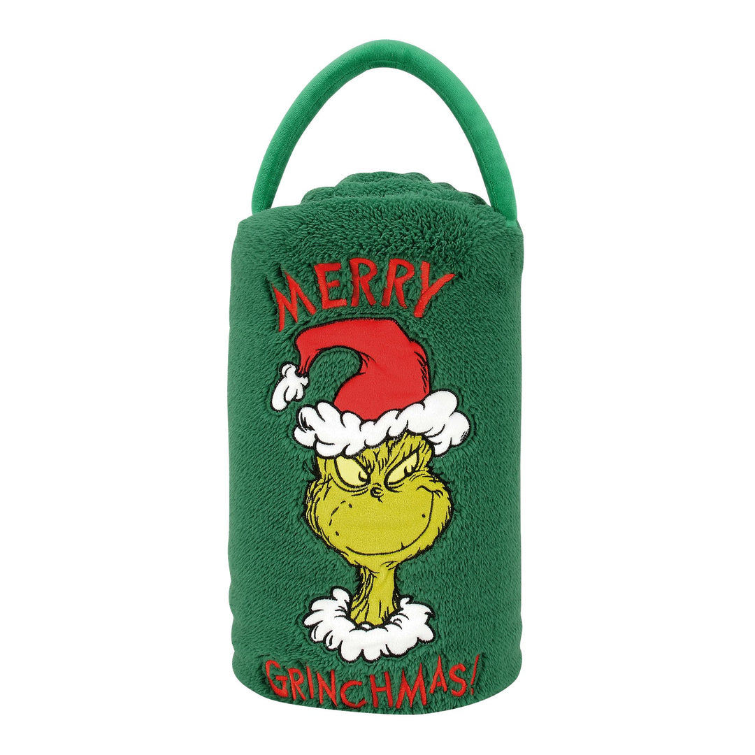 Snowpinions | Merry Grinchmas Grn SnowThrow | Blanket