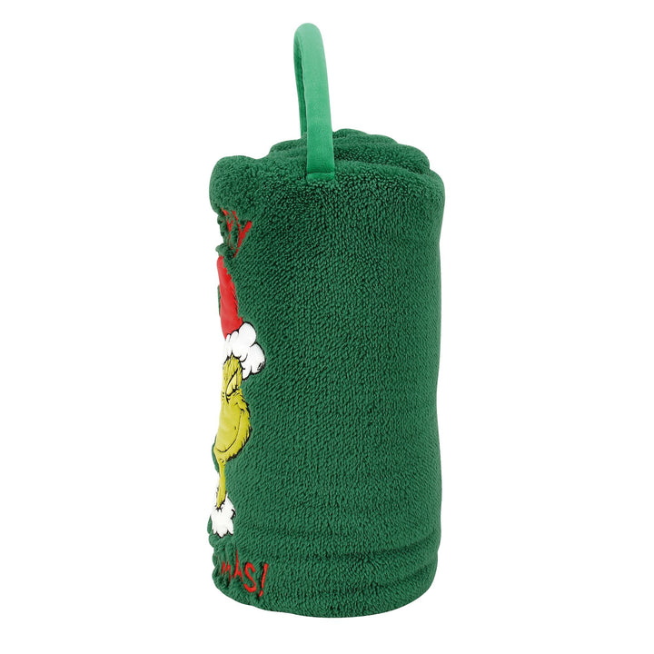 Snowpinions | Merry Grinchmas Grn SnowThrow | Blanket