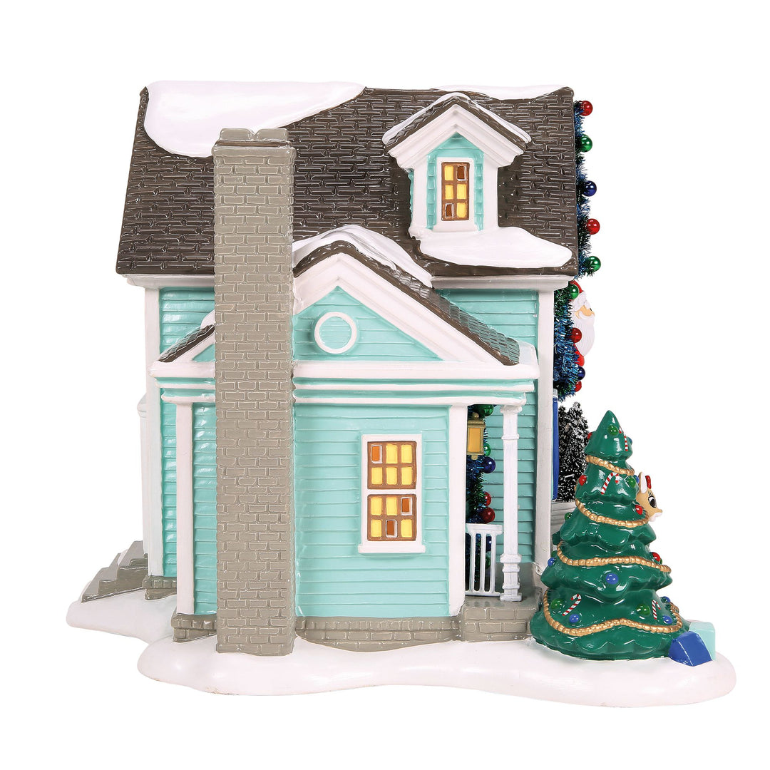 Original Snow Village | Rudolph House | Lighted Buildings