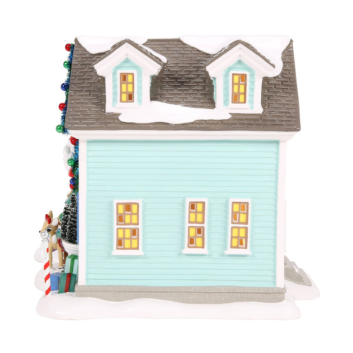 Original Snow Village | Rudolph House | Lighted Buildings