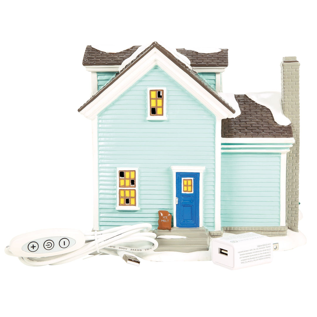 Original Snow Village | Rudolph House | Lighted Buildings