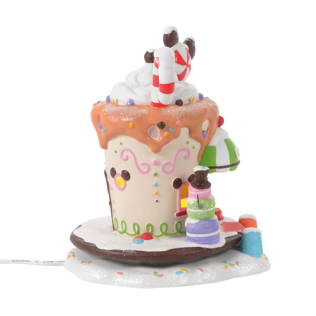 Disney Village | Mickey's Peppermint Cafe | Lighted Buildings