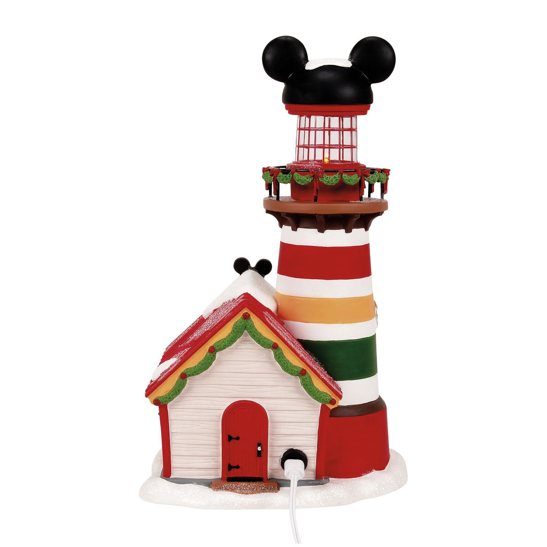 Disney Village | Keeping A Watch For Santa | Lighted Buildings
