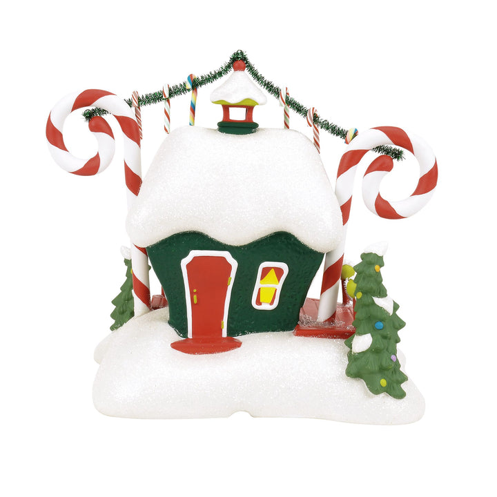 Grinch Villages | Who-Ville Candy Cane Twisters | Lighted Buildings