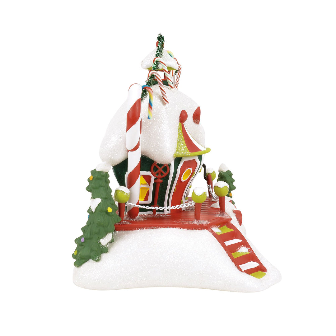Grinch Villages | Who-Ville Candy Cane Twisters | Lighted Buildings
