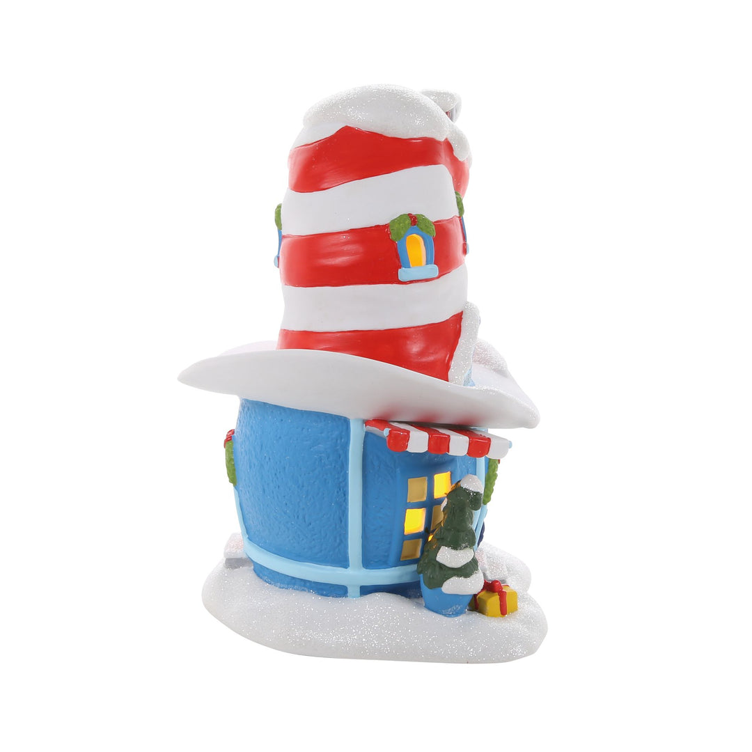 Grinch Villages | Cat In The Hat Haberdashery | Lighted Buildings