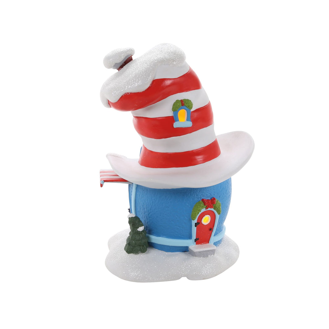 Grinch Villages | Cat In The Hat Haberdashery | Lighted Buildings