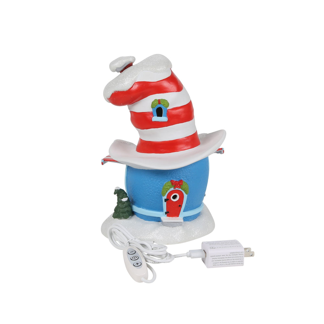 Grinch Villages | Cat In The Hat Haberdashery | Lighted Buildings