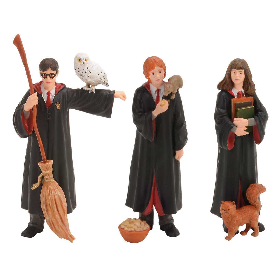 Harry Potter Room View | The Trio Ron, Harry, Hermione | Village Figures