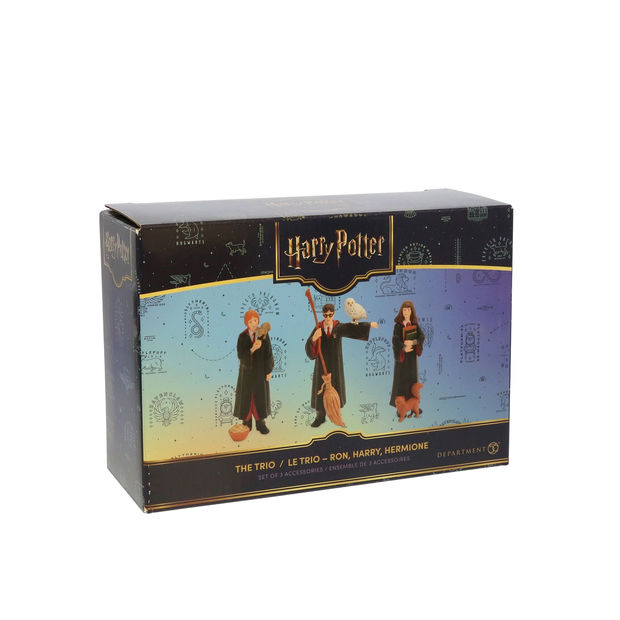 ハリー・ポッター フィギュアセット Ron Harry Hermione Harry Potter Room View | The Trio Ron, Harry, Hermione | Village
