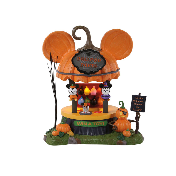 Disney Village | Balloon Darts Game | Lighted Buildings