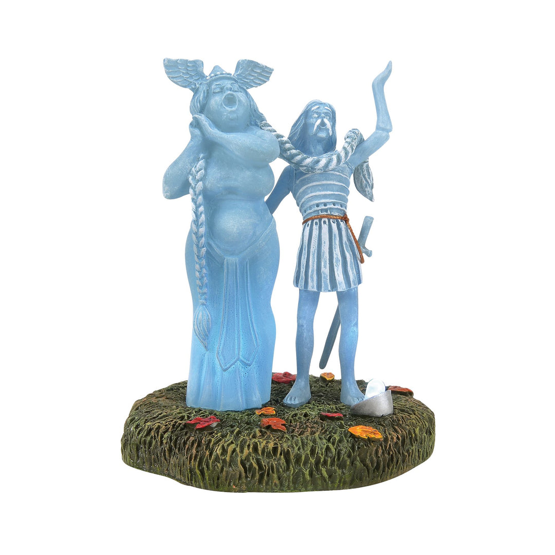 Snow Village Halloween | Harriet Steals The Scene | Village Figures