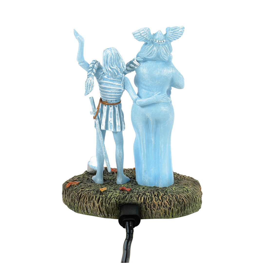 Snow Village Halloween | Harriet Steals The Scene | Village Figures