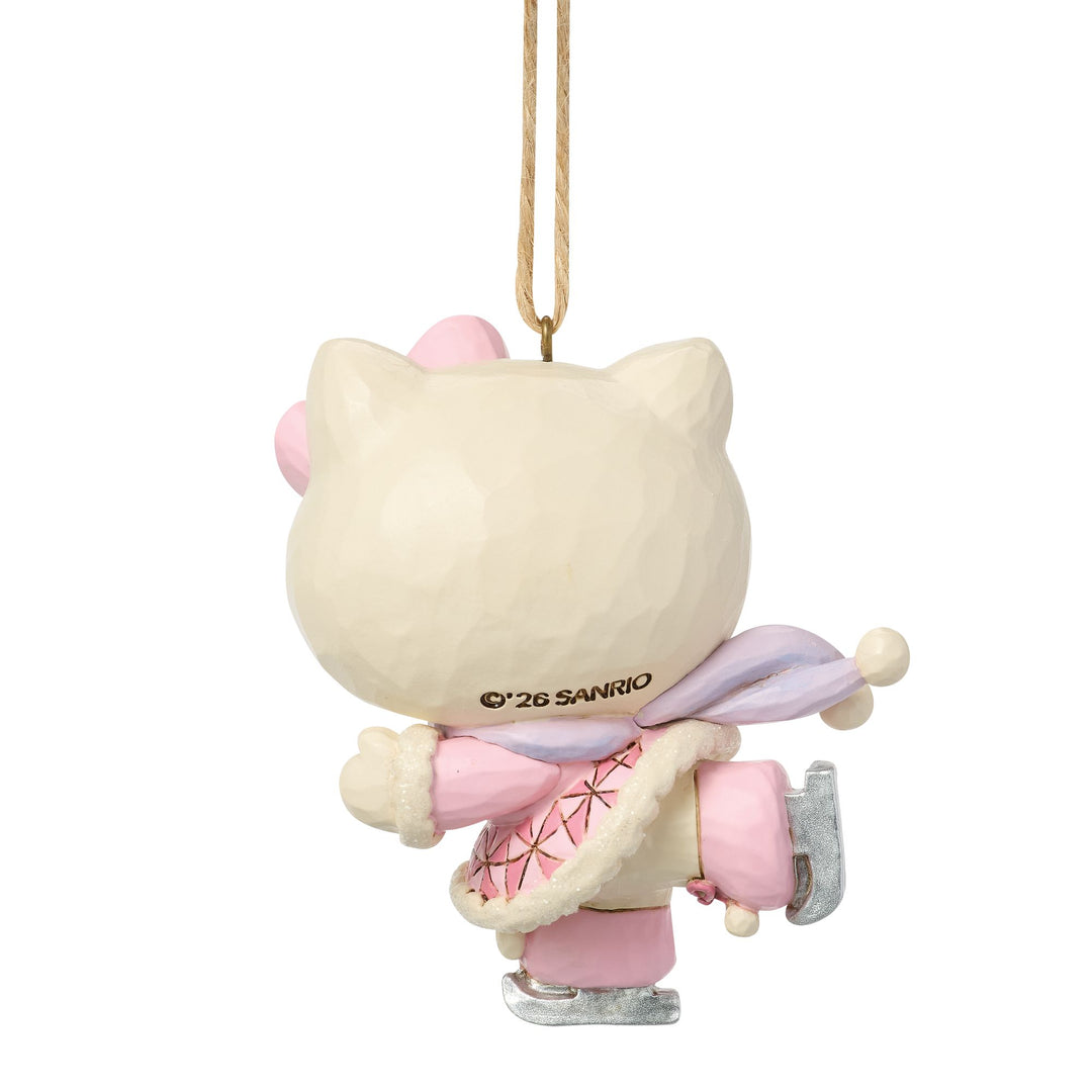 Sanrio by Jim Shore | Hello Kitty Ice Skating Orn | Hanging Ornament