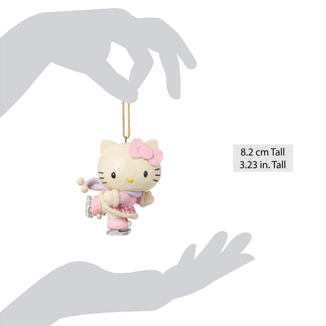 Sanrio by Jim Shore | Hello Kitty Ice Skating Orn | Hanging Ornament