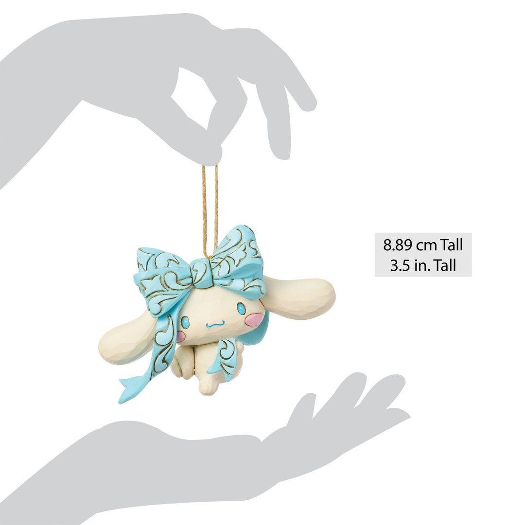 Sanrio by Jim Shore | Cinnamoroll Bow Ornament | Hanging Ornament