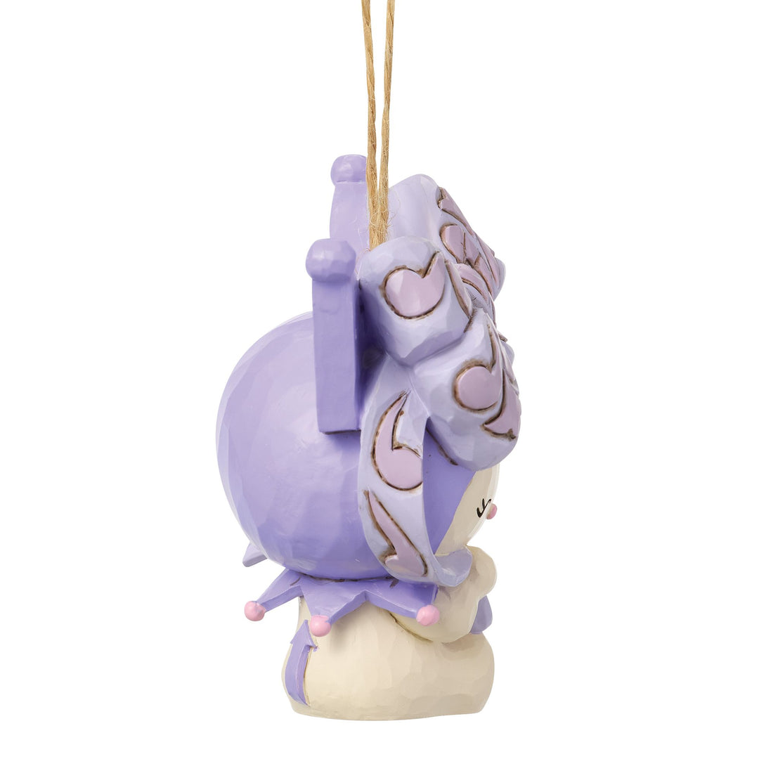 Sanrio by Jim Shore | Kuromi Bow Ornament | Hanging Ornament