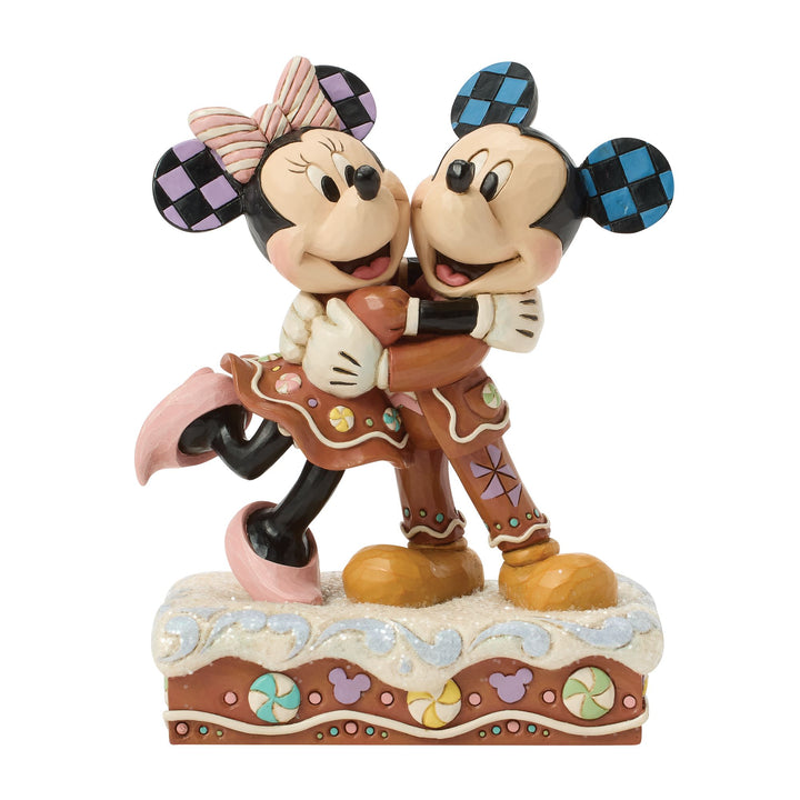 Disney Traditions | Mickey and Minnie Gingerbread | Figurine
