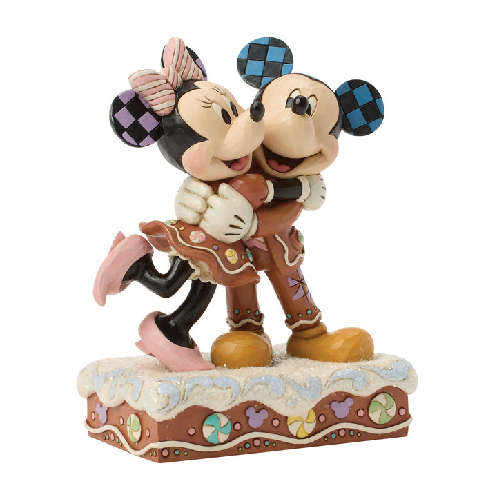 Disney Traditions | Mickey and Minnie Gingerbread | Figurine