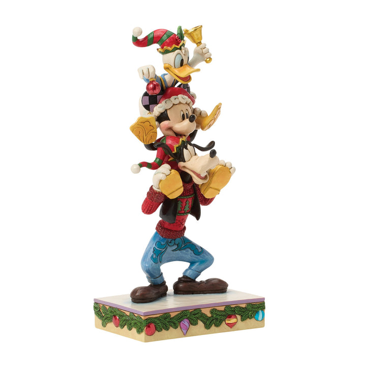 Disney Traditions | Mickey Donald Goofy Stacked | Figurine