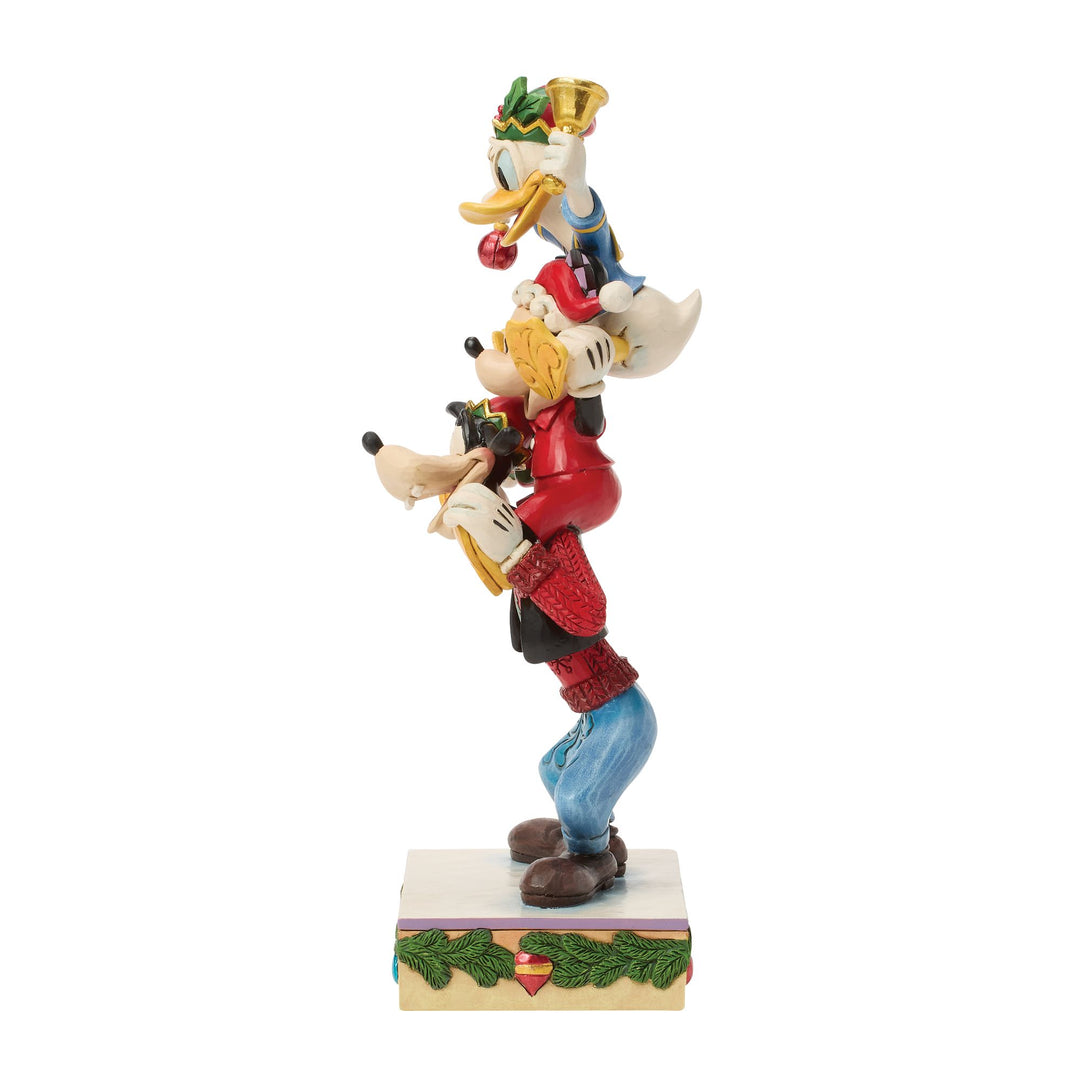 Disney Traditions | Mickey Donald Goofy Stacked | Figurine