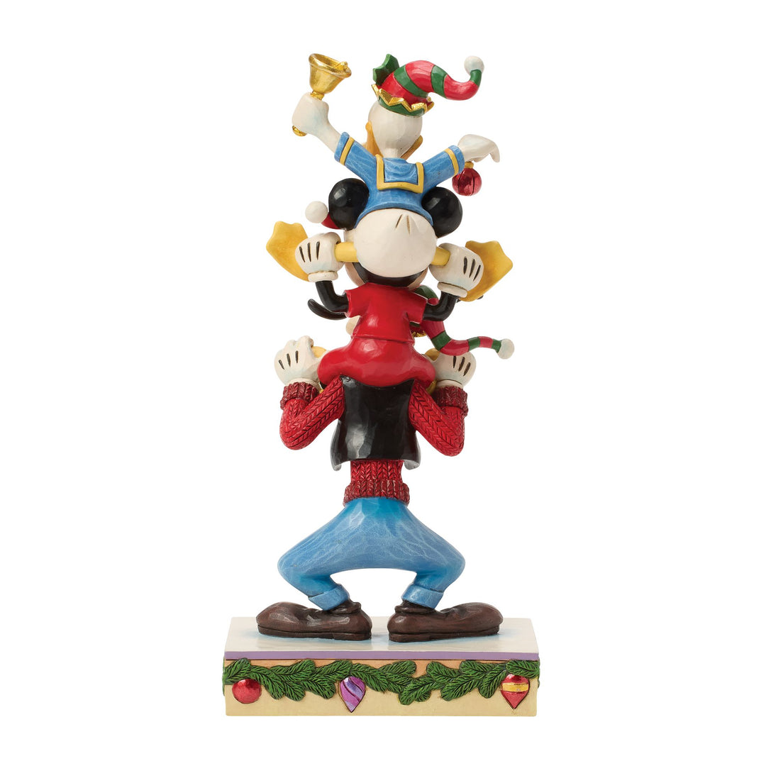 Disney Traditions | Mickey Donald Goofy Stacked | Figurine