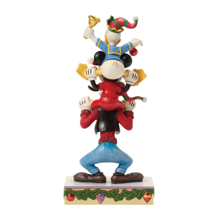 Disney Traditions | Mickey Donald Goofy Stacked | Figurine
