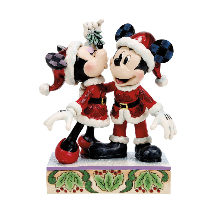 Disney Traditions | Mickey and Minnie Mistletoe | Figurine