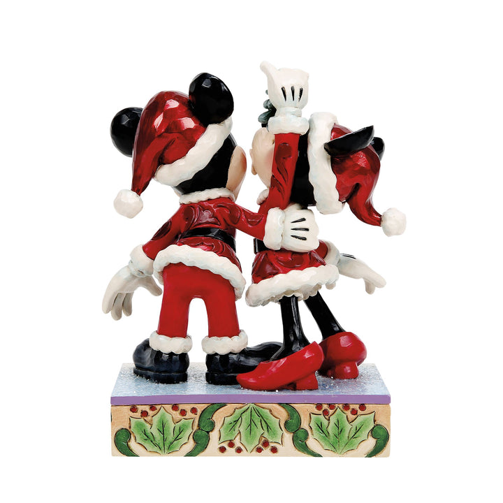 Disney Traditions | Mickey and Minnie Mistletoe | Figurine