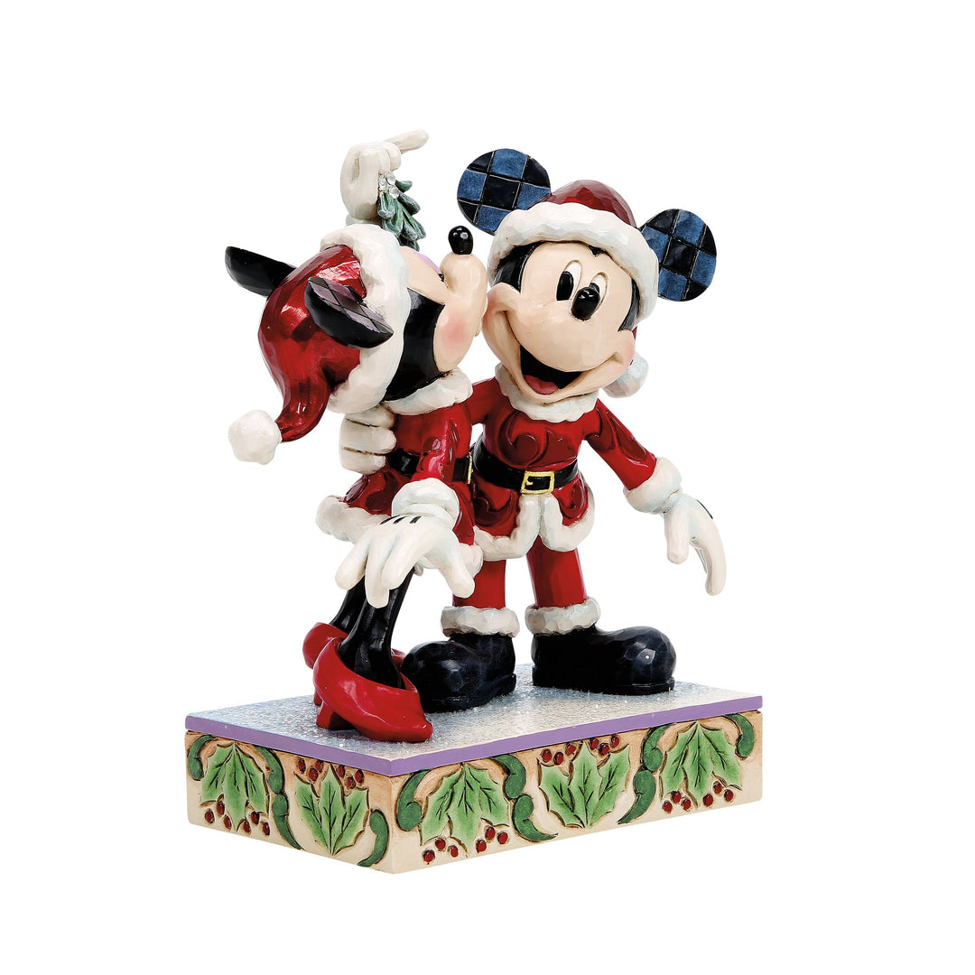 Disney Traditions | Mickey and Minnie Mistletoe | Figurine