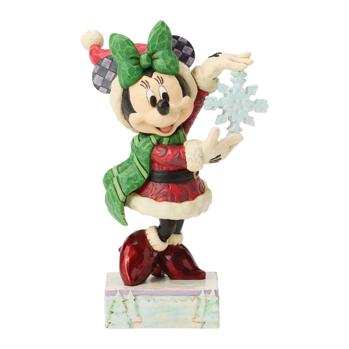 Disney Traditions | Minnie with Snowflake | Figurine
