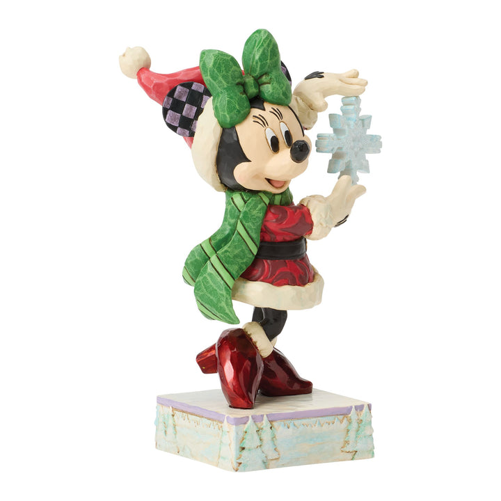 Disney Traditions | Minnie with Snowflake | Figurine