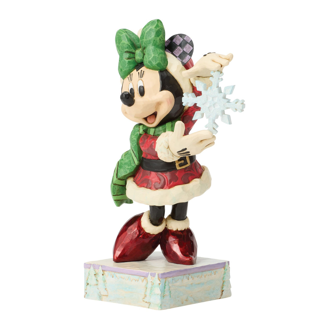 Disney Traditions | Minnie with Snowflake | Figurine