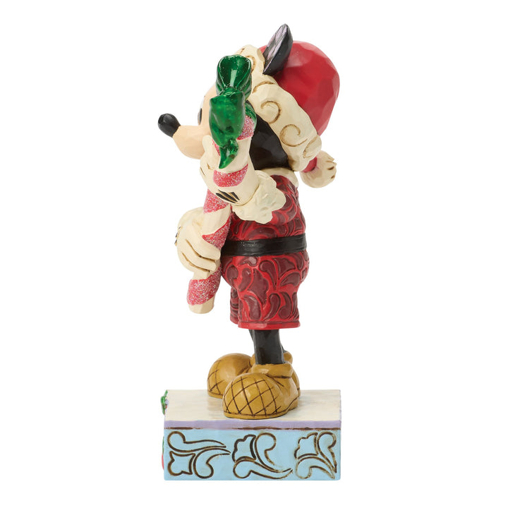 Disney Traditions | Mickey with Candy Cane | Figurine