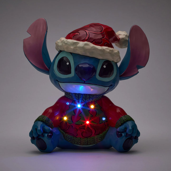 Disney Traditions | Stitch Sweater LED | Figurine