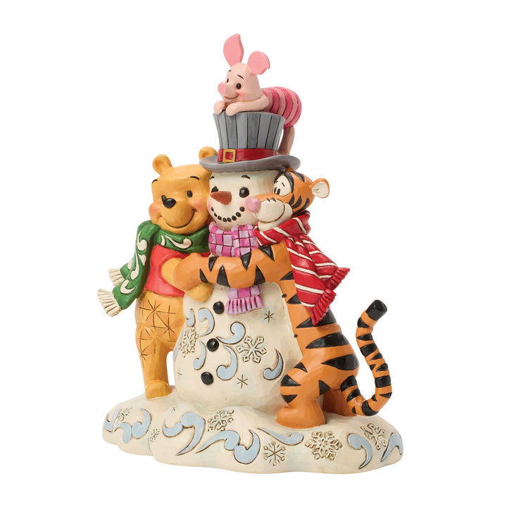 Disney Traditions | Pooh & Friend Snowman | Figurine