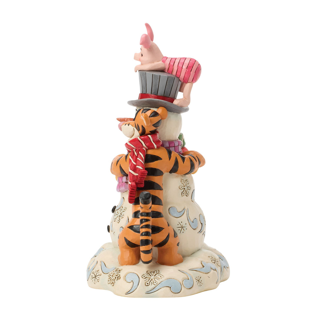 Disney Traditions | Pooh & Friend Snowman | Figurine