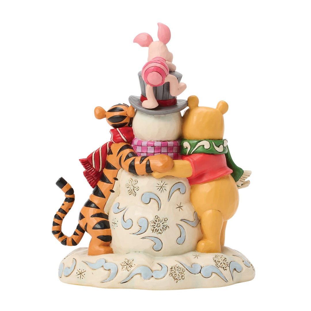 Disney Traditions | Pooh & Friend Snowman | Figurine